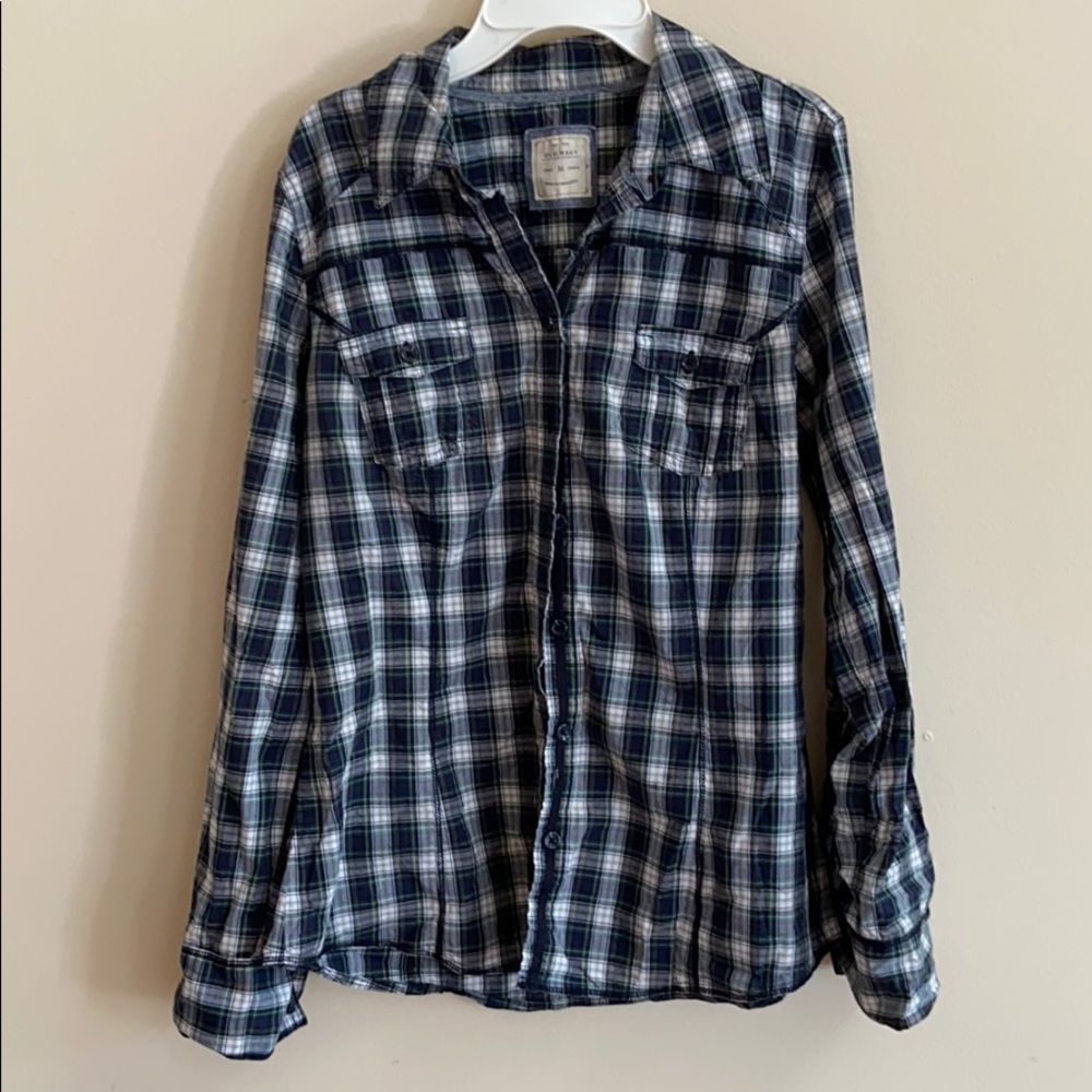 Plaid Button Up Shirt